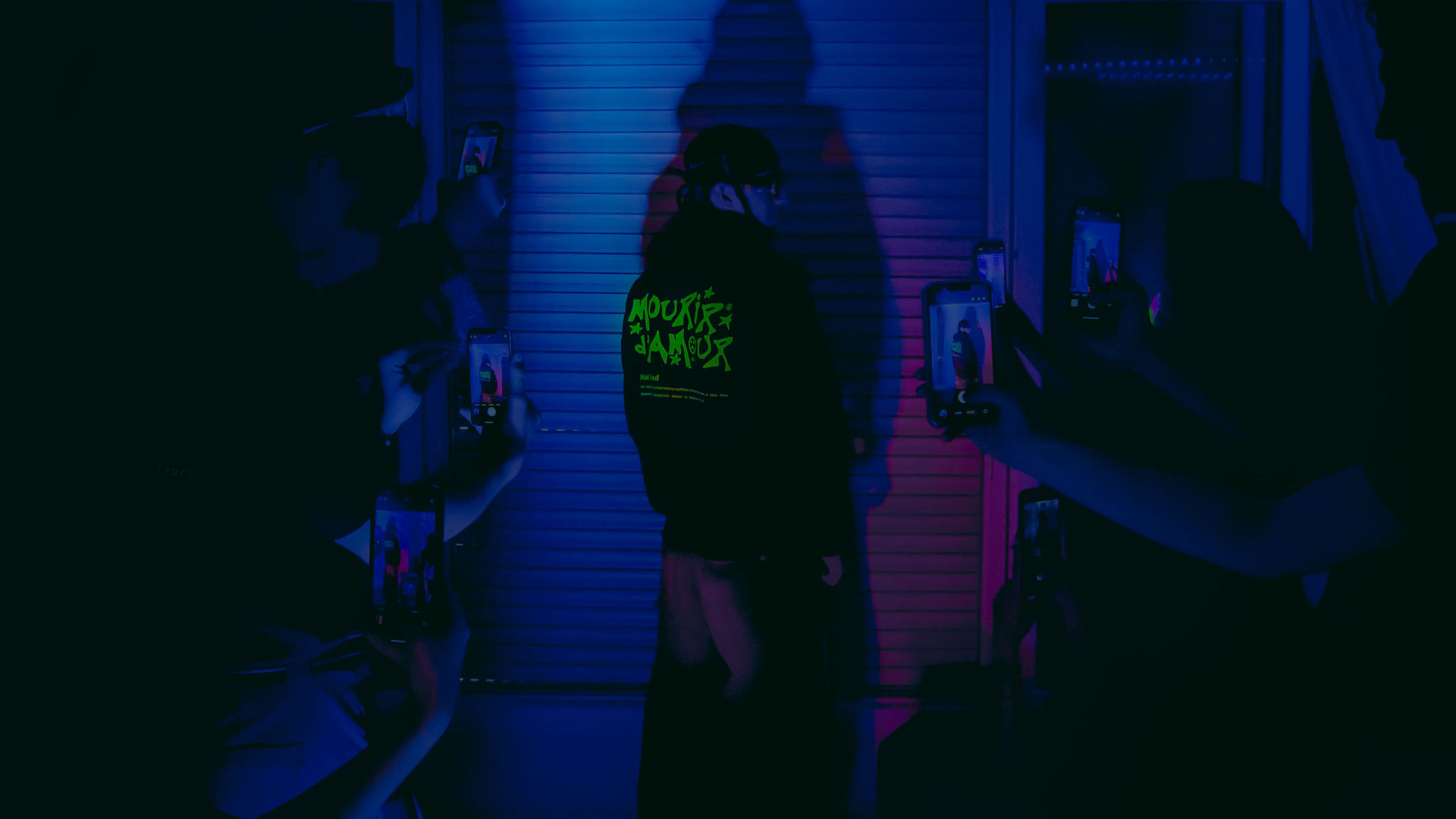 Sweat noir - Error 404 vert - image 2