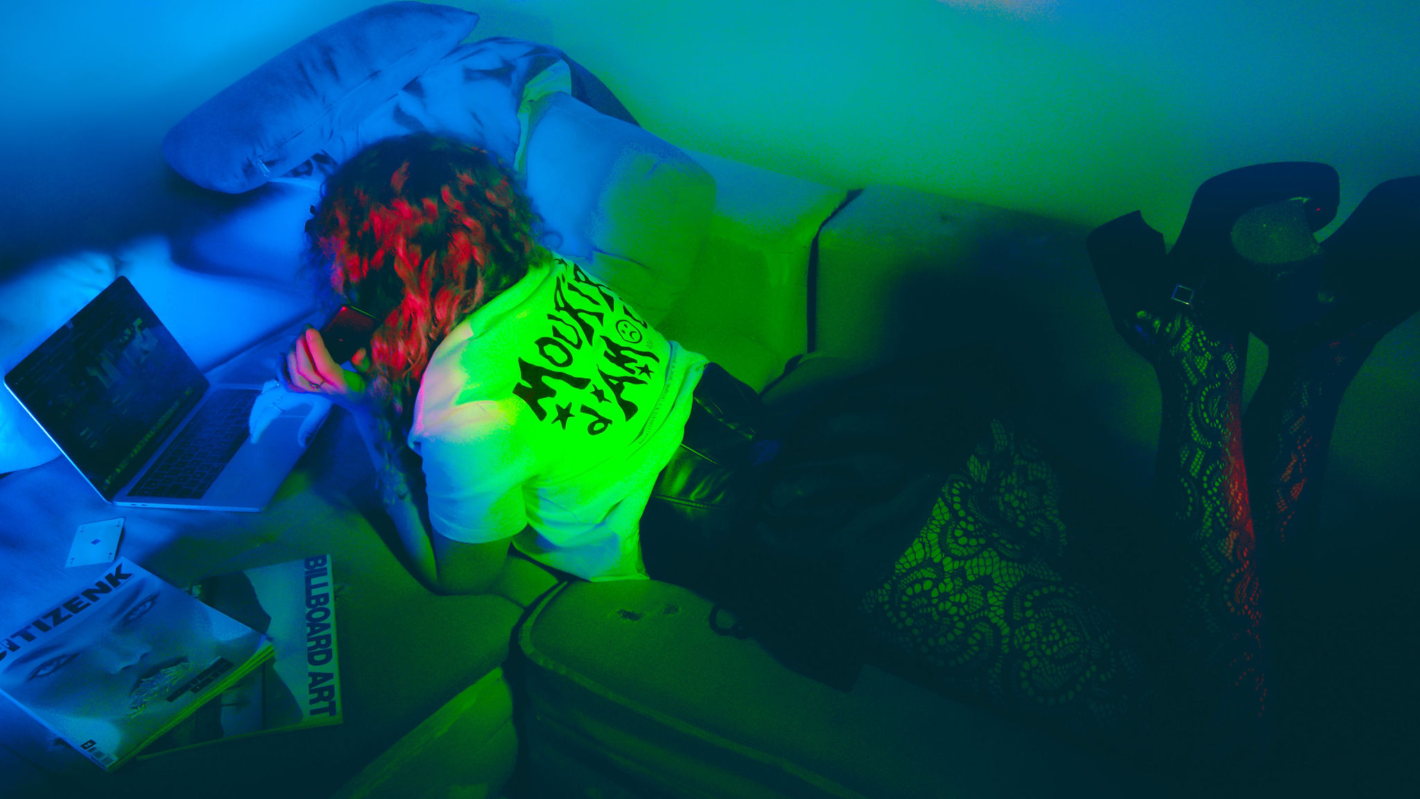 T-shirt blanc - Error 404 rouge - image 3